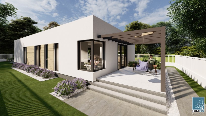 PROIECT CASA MINIMALISTA PARTER