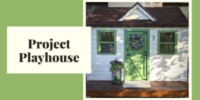 casuta pentru copii Project playhouse Farmhouse style