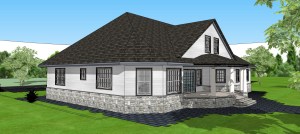 Proiect Casa Parter stil american