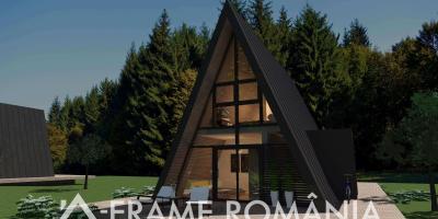 CASA A FRAME PARTER SI MANSARDA