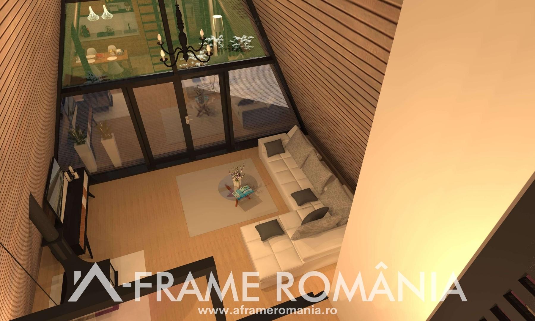 CASA A FRAME PARTER SI MANSARDA