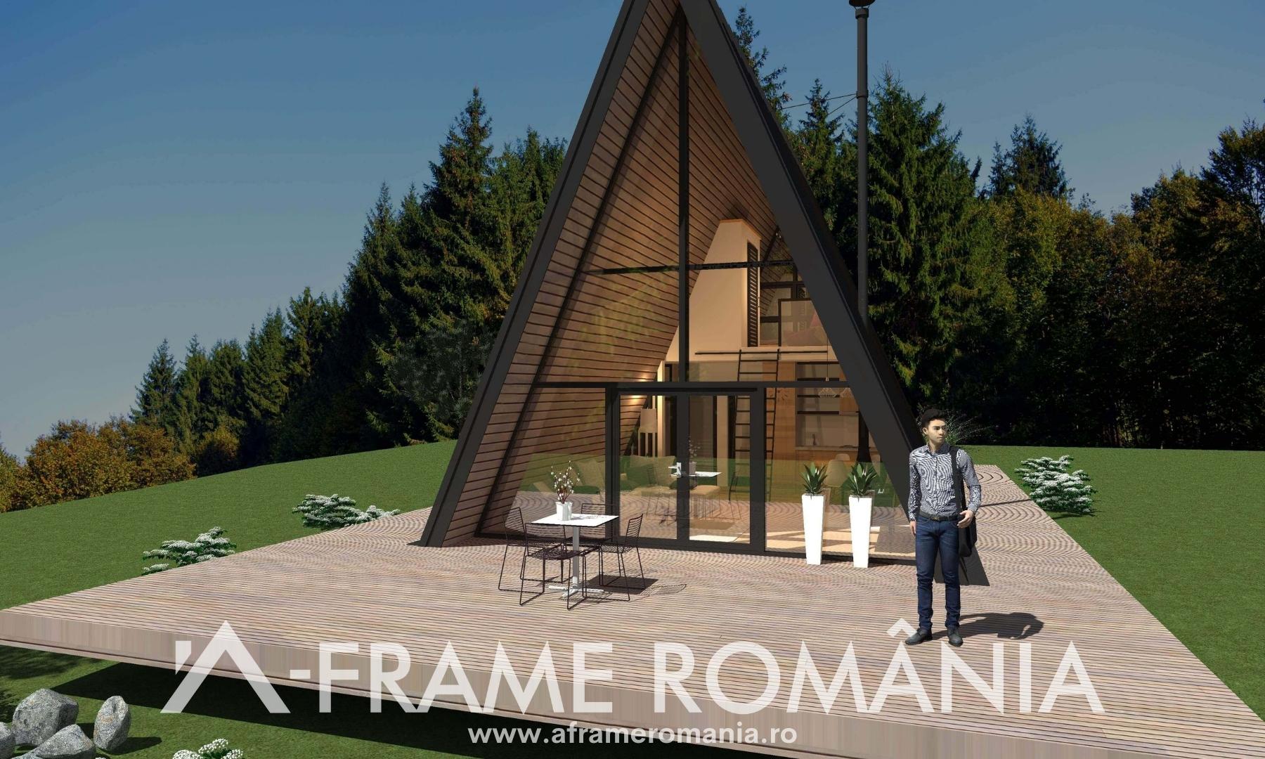 CASA A FRAME PARTER SI MANSARDA