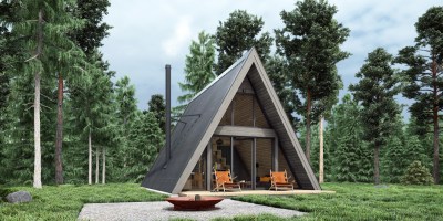 Casa A Frame 6 x 7 metri proiect