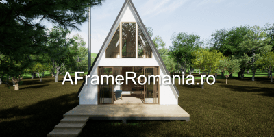 Casa A frame 6 x 6 metri