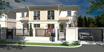 Proiect Casa Duplex complet pentru dtac - autorizatie