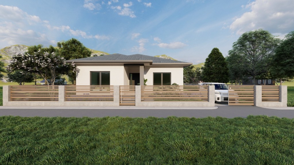 Proiect Casa Parter 10 metri latime