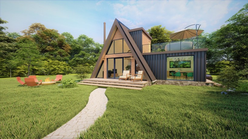 Casa tipa frame pret si detalii