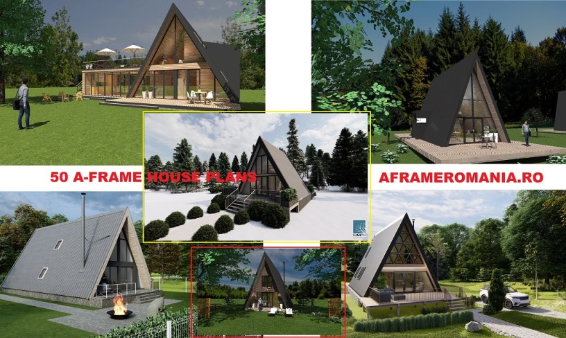 50 cabin plans a-frame design and plans
