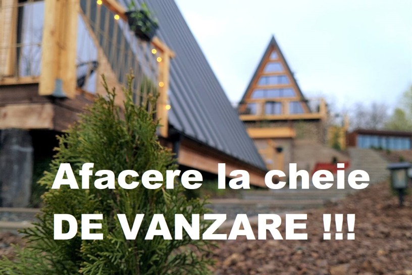 afacere la cheie de vanzare cabanae a frame