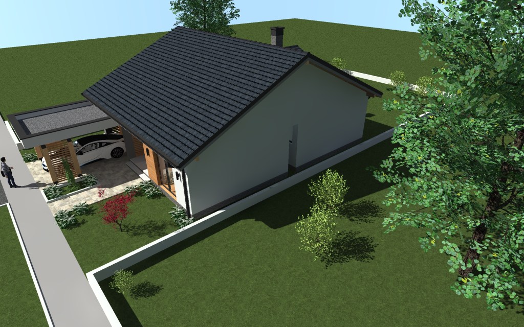 Proiecte case - casa parter 120 metri patrati