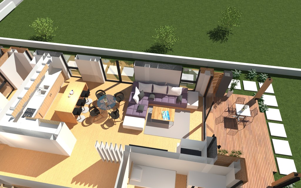 Proiecte case - casa parter 120 metri patrati