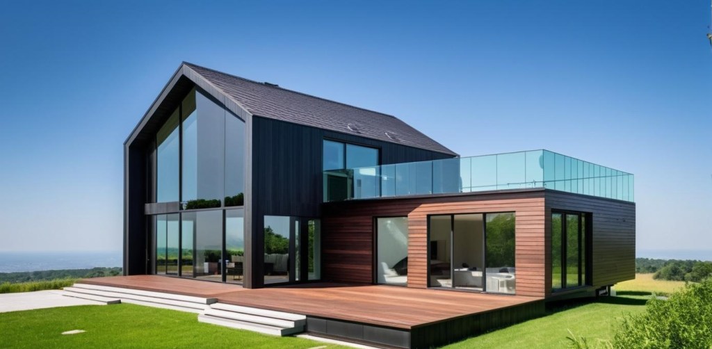 Casa Scandinava - cu extensie AFR0100