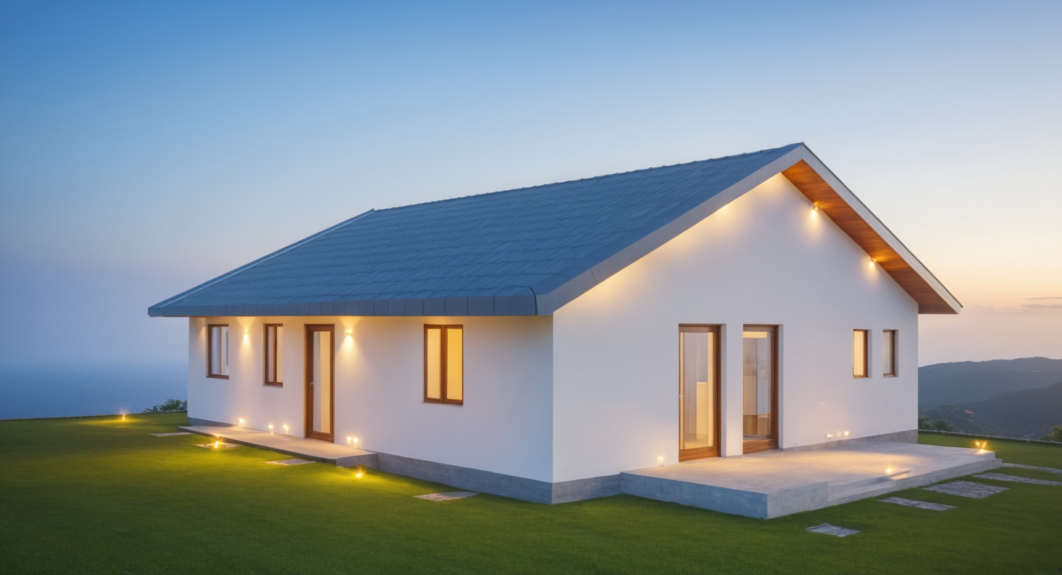 Casa Parter din Panouri SIP – 10 x 12 metri