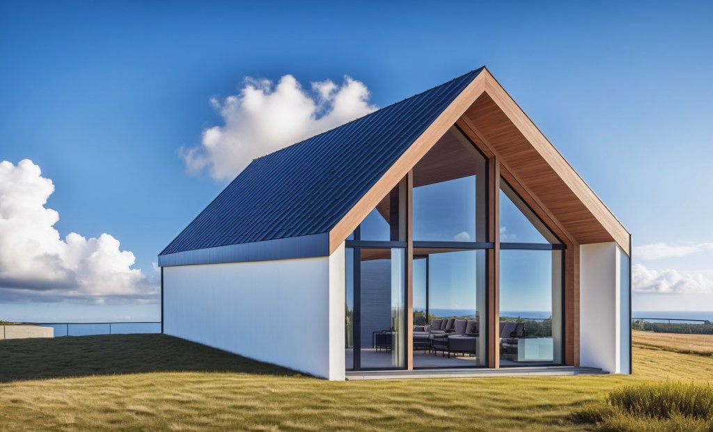 Casa stil nordic/scandinav - AFR0106 cu doua dormitoare