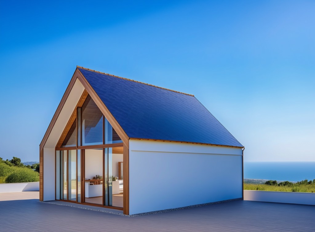 Casa stil nordic/scandinav - AFR0106 cu doua dormitoare