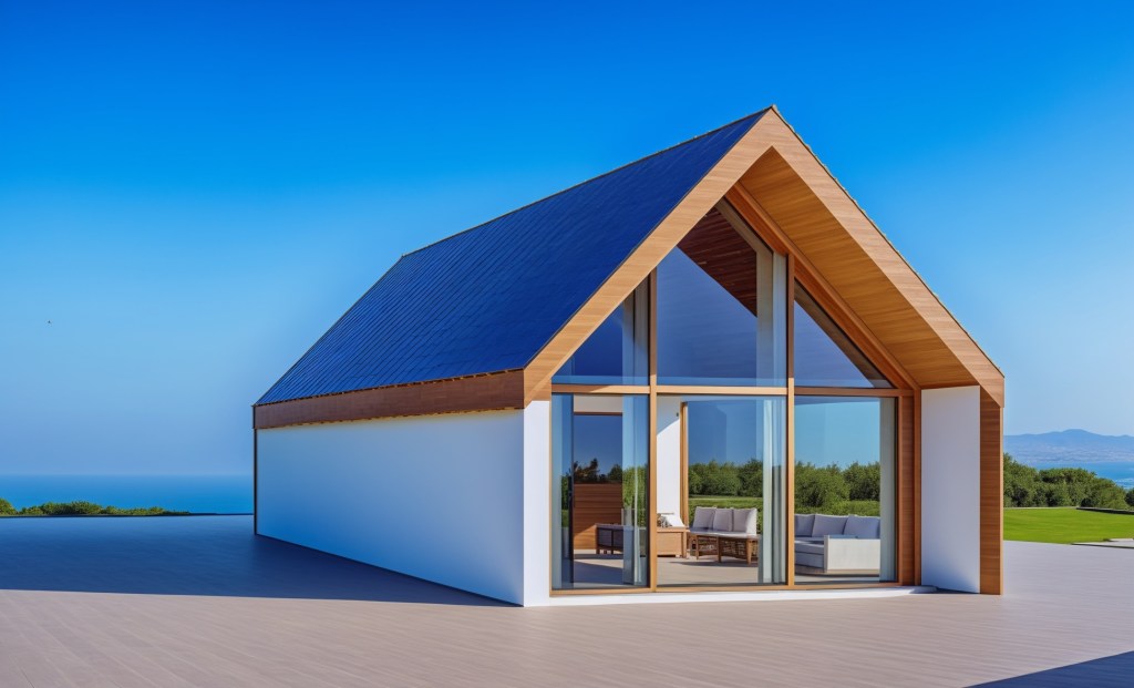 Casa stil nordic/scandinav - AFR0106 cu doua dormitoare