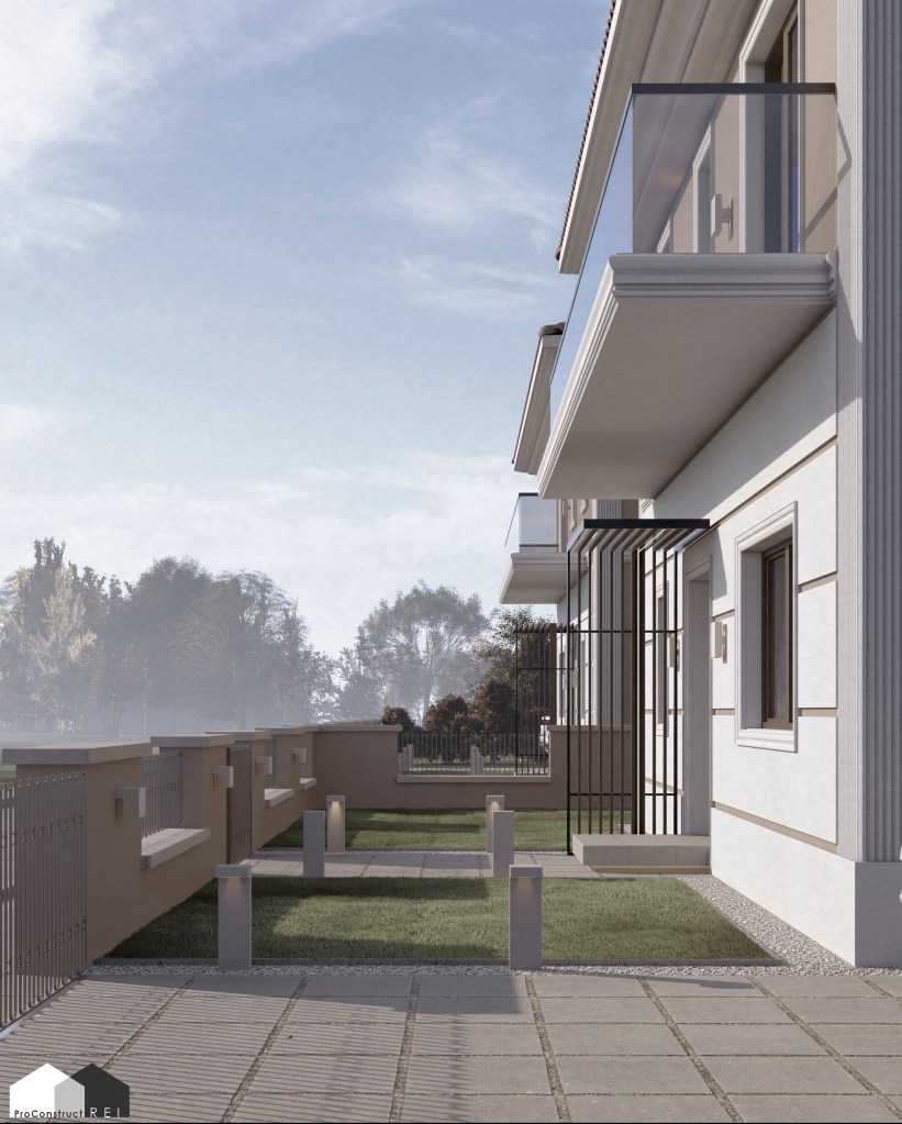 duplex de vanzare mosnita noua - despartit prin camera tehnica