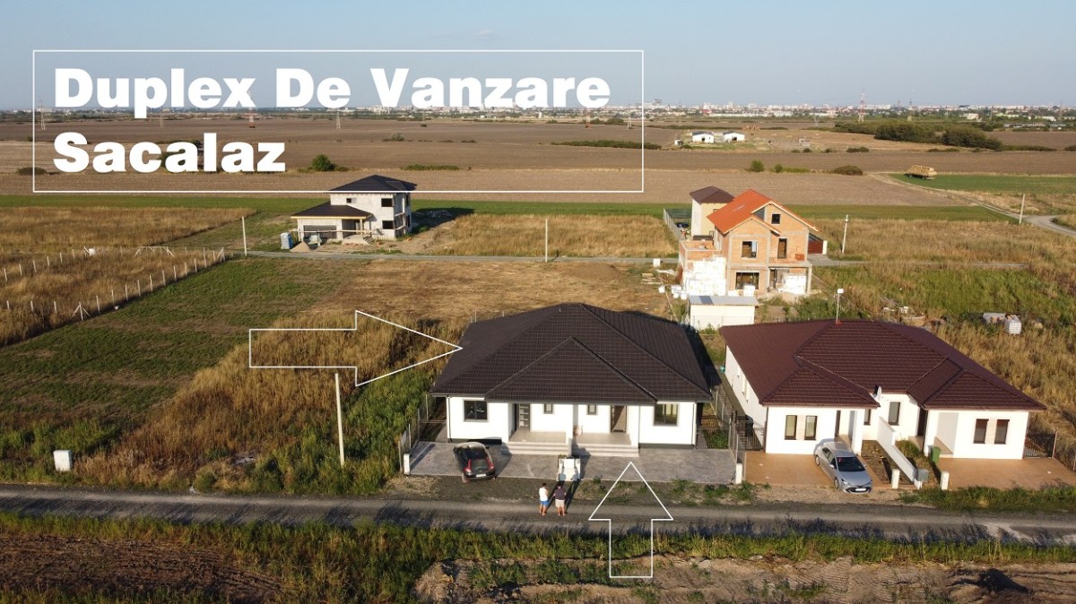 Duplex de vanzare&nbsp;Sacalaz