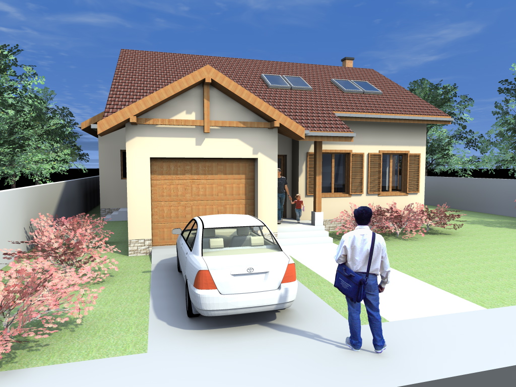 Planuri Case parter fatade