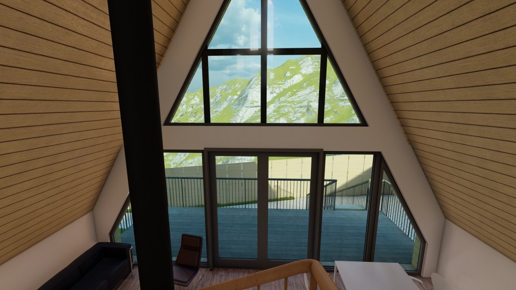 Cabana a frame 7.5 metri latime