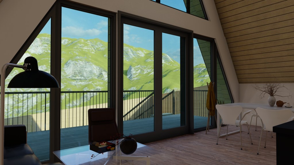 Cabana a frame 7.5 metri latime