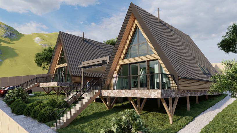 Cabana a frame 7.5 metri latime