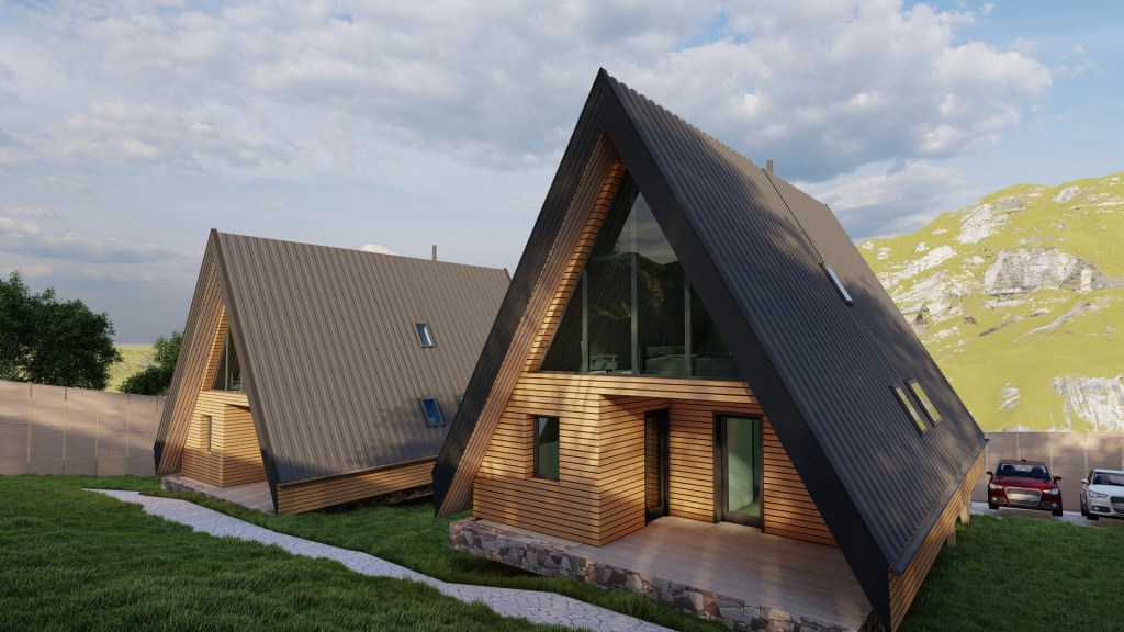 Cabana a frame 7.5 metri latime