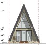 Casa A frame 6 x 9 metri