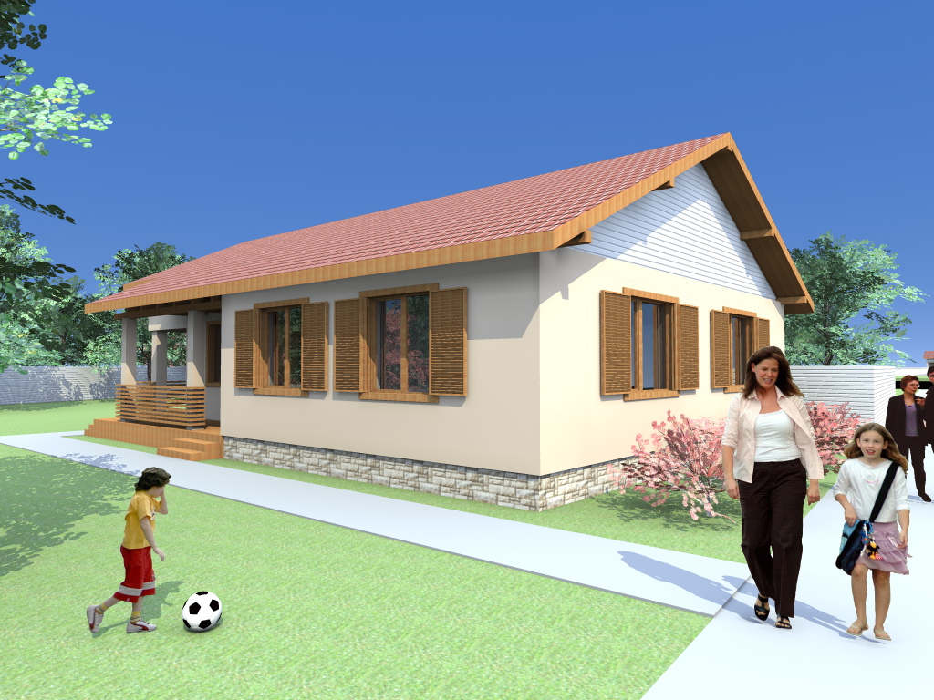 Planuri Case parter fatade