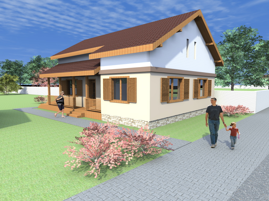 Planuri Case parter fatade