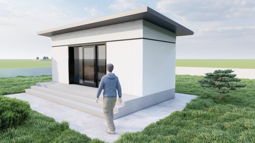 Casa / Birou de gradina 2.70 x 7.0 metri