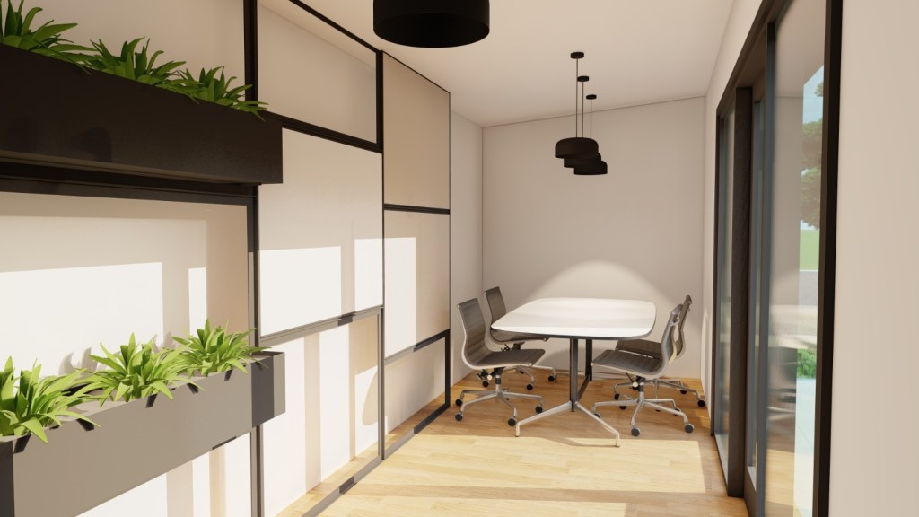 Casa / Birou de gradina 2.70  x 7.0 metri